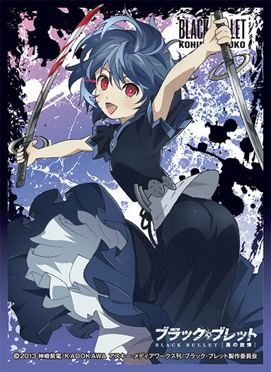【新品】[TCG] きゃらスリーブコレクション ブラック・ブレット 蛭子 小比奈(No.292) エンスカイ(20140926)