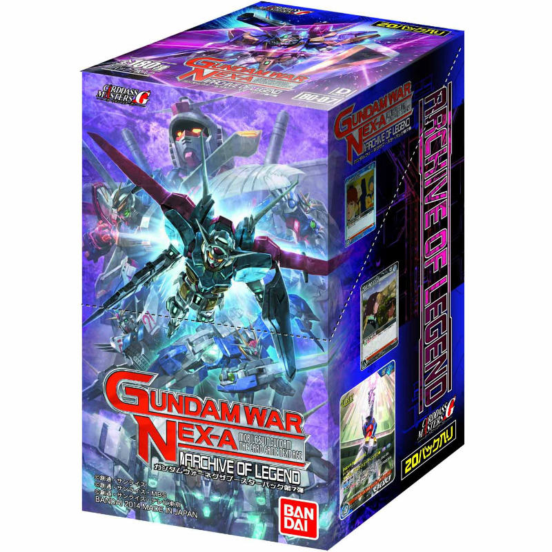 【新品】[TCG] (カートン)GUNDAMWAR NEX-A 第7弾ブースターパック 「ARCHIVE OF LEGEND」(BO-07)(14BOX)(20141128)