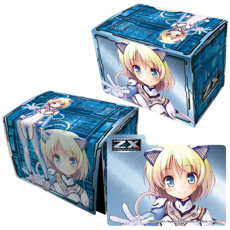 【新品】[TCG] キャラクターデッキケースコレクションMAX Z/X -Zillions of enemy X- 「獅子島七尾」 ブロッコリー(20141023)