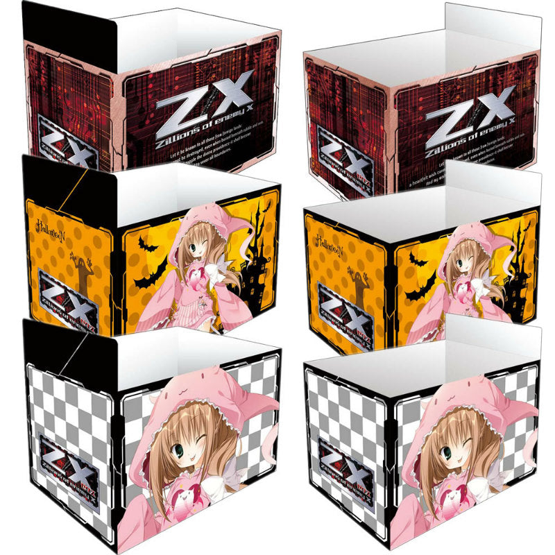 【新品】[TCG] キャラクターカードボックスインナー Z/X -Zillions of enemy X- 「倉敷世羅(ハロウィン)」 ブロッコリー(20141031)