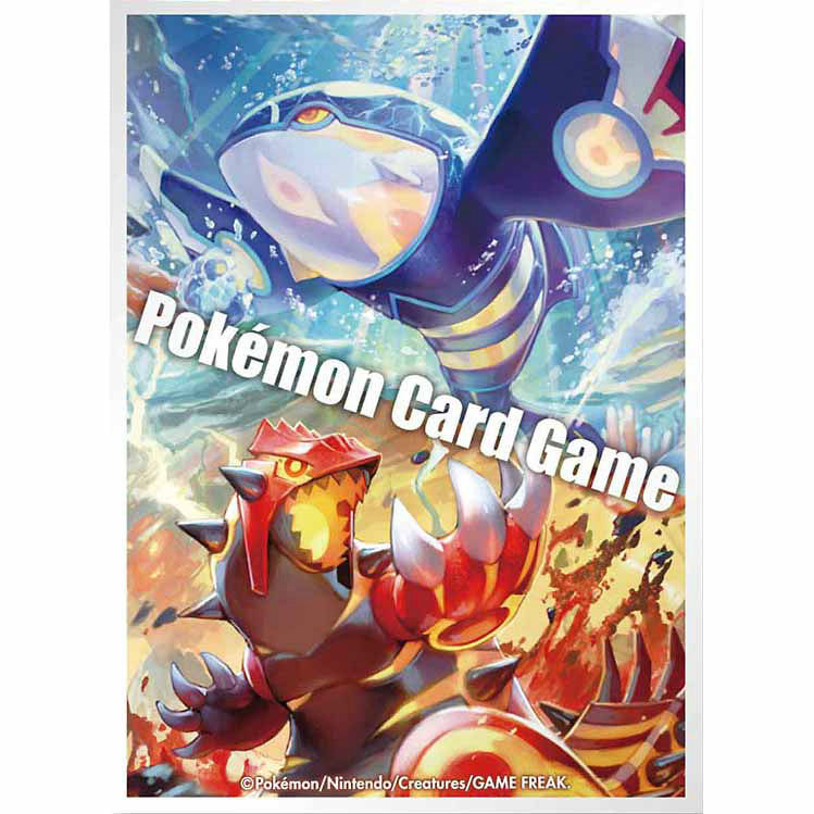 【新品】[TCG] ポケモンカードゲーム デッキシールド ゲンシグラードン・ゲンシカイオーガ(20141213)