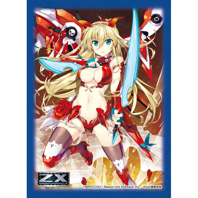 【新品即納】[TCG] キャラクタースリーブコレクション プラチナグレード Z/X -Zillions of enemy X- 「ツインミーティア リゲル」 ブロッコリー(20141220)