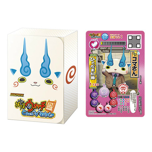 【新品即納】[TCG] データカードダス 妖怪ウォッチ ともだちウキウキペディア オフィシャルカードケース コマさんver. バンダイ(20150131)