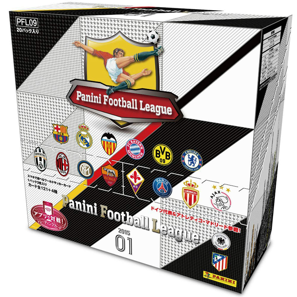 【新品即納】[TCG] (BOX)パニーニ フットボール リーグ PANINI FOOTBALL LEAGUE 2015-01(PFL09)(20パック)(20150130)