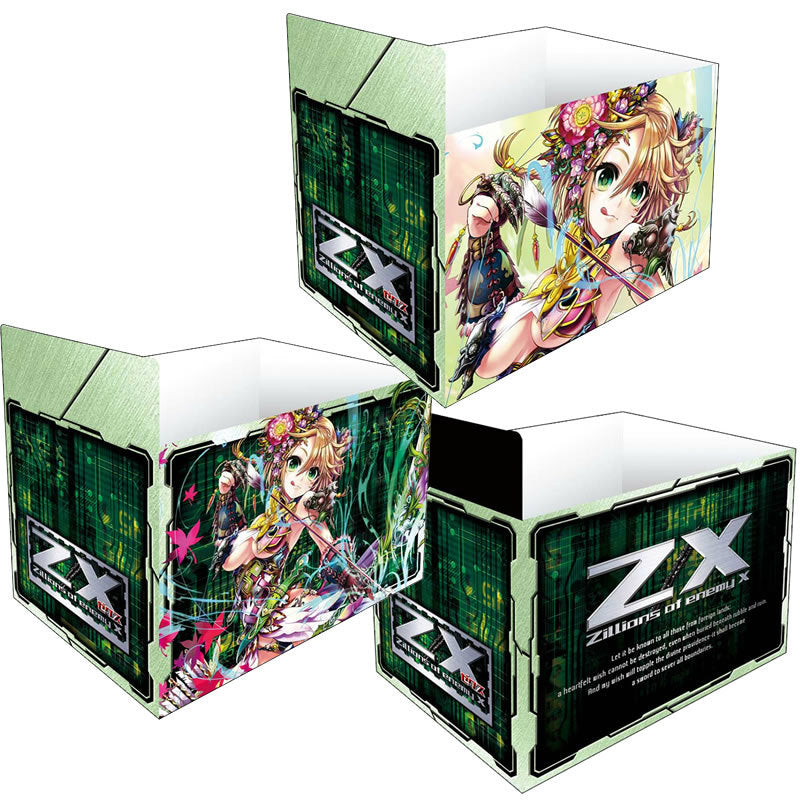 【新品即納】[TCG] キャラクターカードボックスインナー Z/X -Zillions of enemy X- 「翠弓の射手フィーユ」 ブロッコリー(20141227)