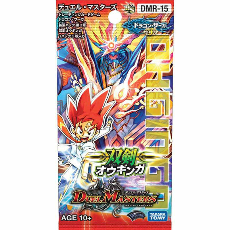 【新品即納】[TCG] デュエル・マスターズTCG ドラゴン・サーガ 拡張パック第3章 双剣オウギンガ(DMR-15)(20141219)