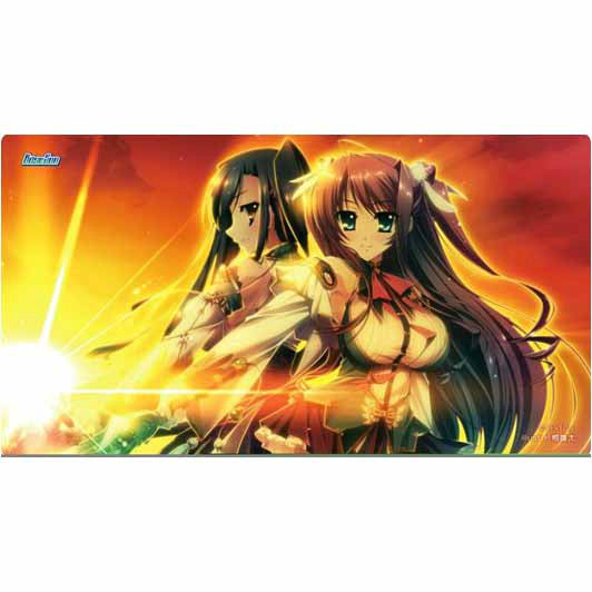 【新品即納】[TCG] NEXTONガールズラバーマットvol.001 恋姫夢想「桃香&愛紗」 ネクストン(20150130)