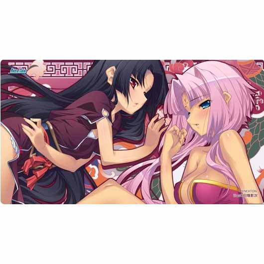 【新品即納】[TCG] NEXTONガールズラバーマットvol.002 恋姫夢想「蓮華&明命」 ネクストン(20150130)