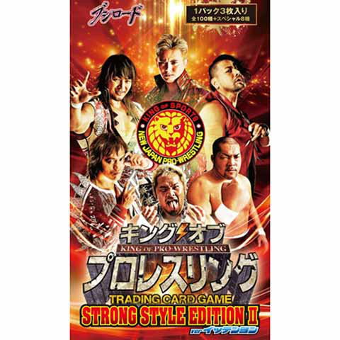 【新品即納】[TCG] キング オブ プロレスリング ブースターパック 第11弾 STRONG STYLE EDITION II verイッテンヨン(KP-BT11+)(20141224)
