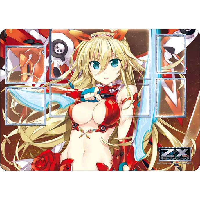 【新品即納】[TCG] ラバープレイマット Z/X -Zillions of enemy X- 「ツインミーティア リゲル」 ブロッコリー(20150207)