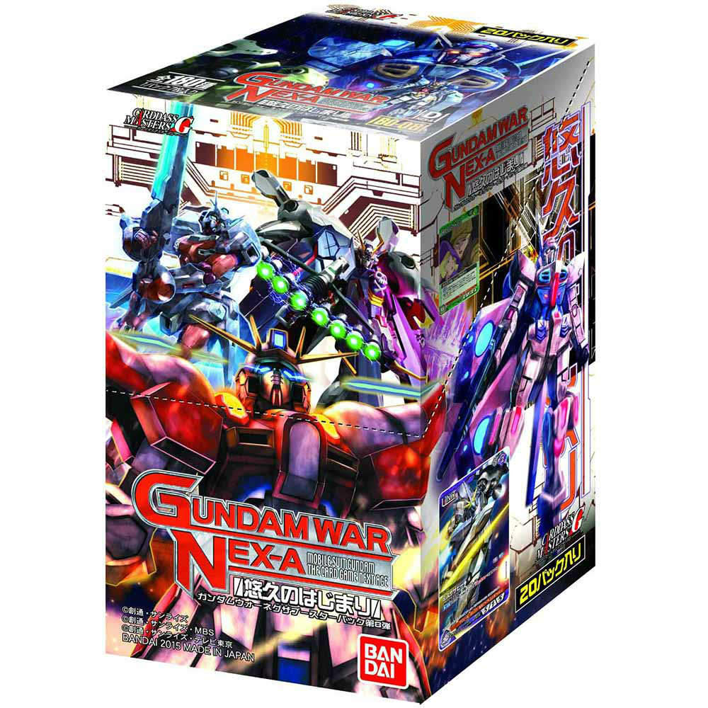 【新品即納】[TCG] (カートン)GUNDAMWAR NEX-A 第8弾ブースターパック「悠久のはじまり」(BO-08)(14BOX)(20150220)