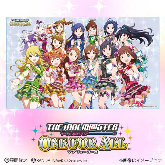 【新品即納】[TCG] アイドルマスター ワンフォーオール フレキシブルラバーマット バンダイアパレル(20150224)