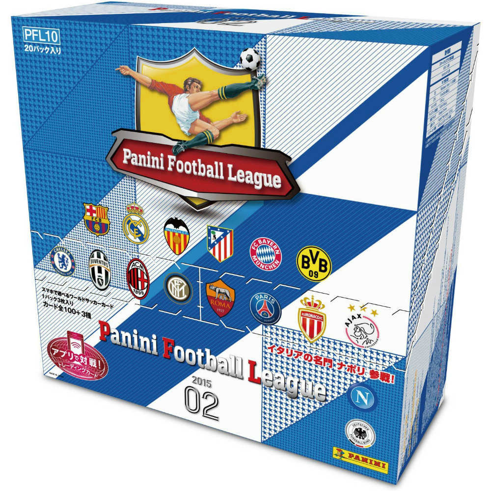 【新品即納】[TCG] (BOX)パニーニ フットボール リーグ PANINI FOOTBALL LEAGUE 2015-02(PFL10)(20パック)(20150327)