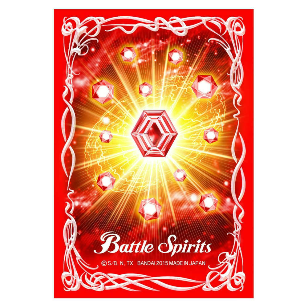 【新品即納】[TCG] バトルスピリッツ ホログラムカードスリーブ ソウルコアコレクション01 赤 バンダイ(20150425)