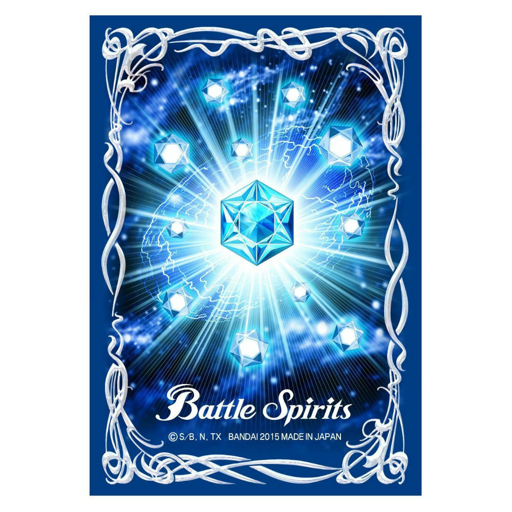 【新品即納】[TCG] バトルスピリッツ ホログラムカードスリーブ ソウルコアコレクション01 青 バンダイ(20150425)