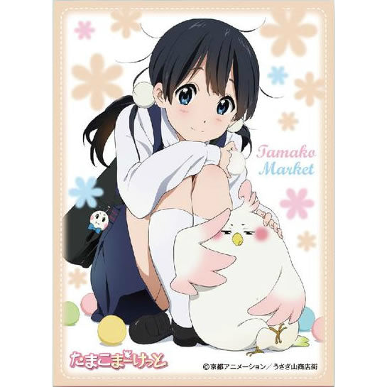 【新品即納】[TCG] キャラクタースリーブ たまこまーけっと たまこ&デラ(EN-020) エンスカイ(20150320)