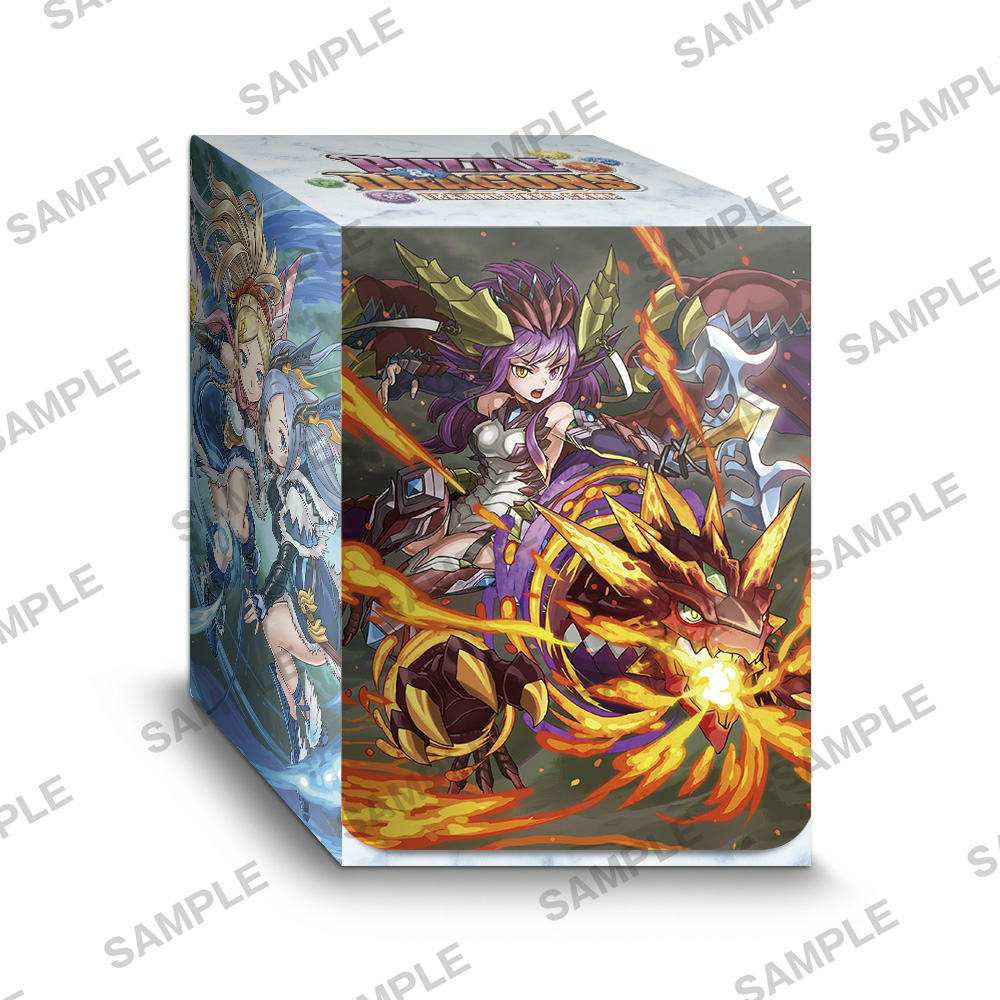 【新品即納】[TCG] パズル&ドラゴンズTCG デッキケース 現世の赤龍喚士・ソニア KADOKAWA(20150430)