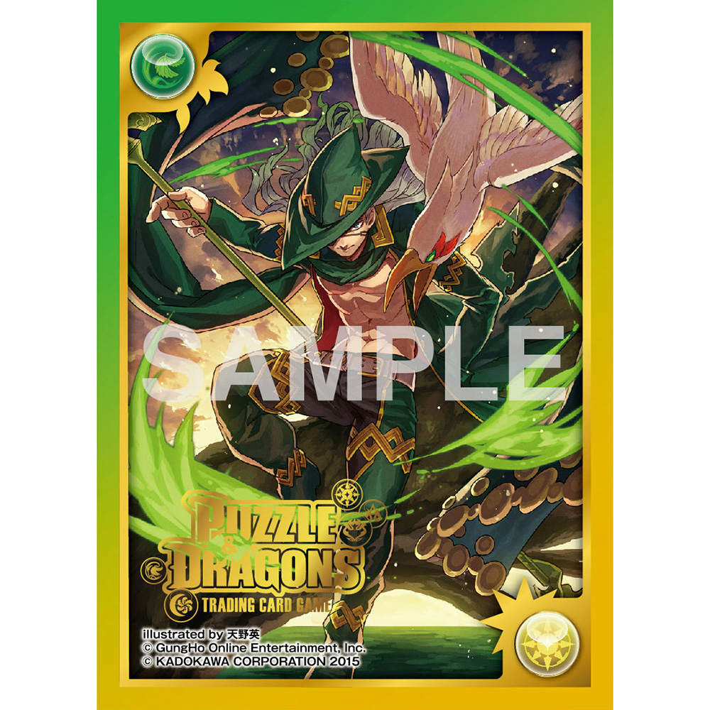 【新品即納】[TCG] パズル&ドラゴンズTCG カードスリーブ 覚醒オーディン KADOKAWA(20150430)