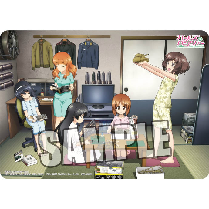 【新品即納】[TCG] キャラクター万能ラバーマット ガールズ&パンツァー ブロッコリー(20150417)