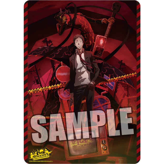 【新品即納】[TCG] キャラクター万能ラバーマット TVアニメ「ペルソナ4 ザ・ゴールデン」 「足立 透」 ブロッコリー(20150417)