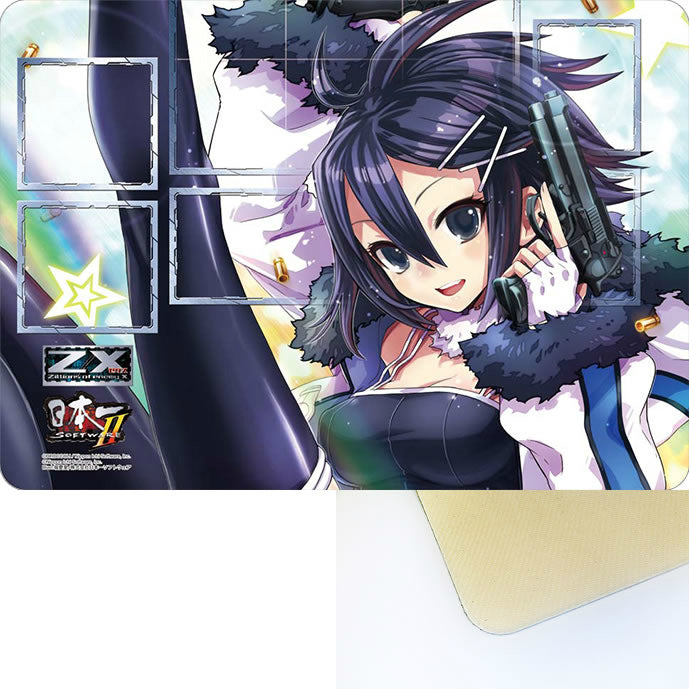 【新品即納】[TCG] ラバープレイマット Z/X -Zillions of enemy X- 「永遠の次回作の主人公アサギ」 ブロッコリー(20150418)
