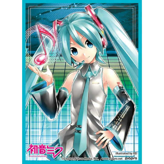 【新品即納】[TCG] きゃらスリーブコレクションマットシリーズ 初音ミク(No.MT086) ムービック(20150410)