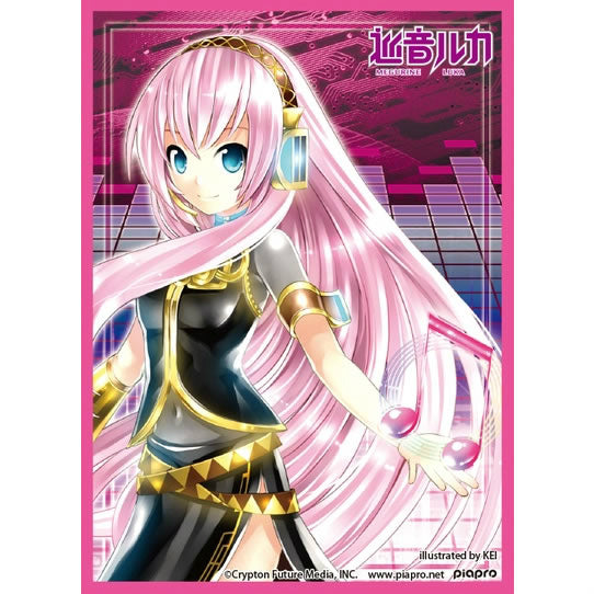 【新品即納】[TCG] きゃらスリーブコレクションマットシリーズ 巡音ルカ(No.MT088) ムービック(20150410)