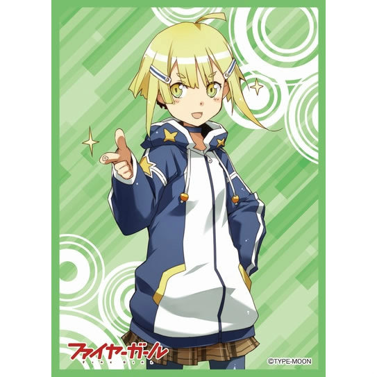 【新品即納】[TCG] きゃらスリーブコレクション マットシリーズ 「ファイヤーガール」 藤森雨乃(No.MT097) ムービック(20150410)