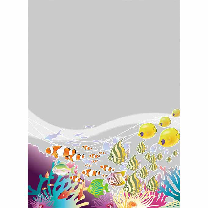 【新品即納】[TCG] キャラクタースリーブフルカラープロテクター 「魚群」 ブロッコリー(20150411)