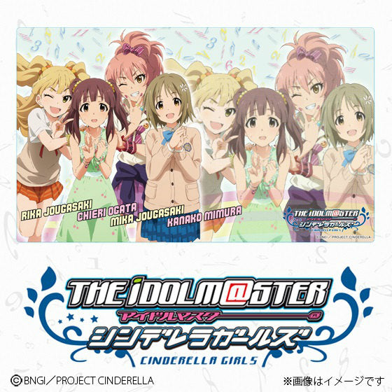 【新品即納】[TCG] アイドルマスター シンデレラガールズ フレキシブルラバーマット 莉嘉&智絵里&美嘉&かな子 バンダイアパレル(20150522)