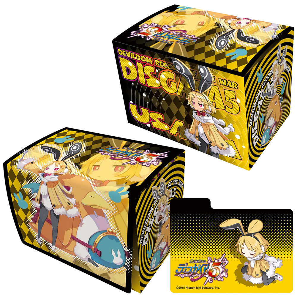 【新品即納】[TCG] キャラクターデッキケースコレクションMAX 魔界戦記ディスガイア5「ウサリア」 ブロッコリー(20150516)