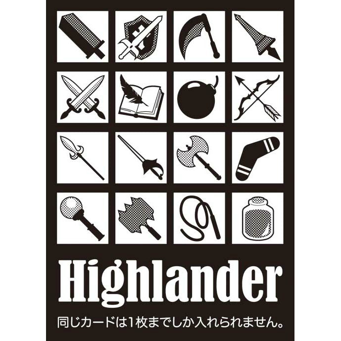 【新品即納】[TCG] モノクロームスリーブコレクション 「ハイランダー」 ブロッコリー(20150523)