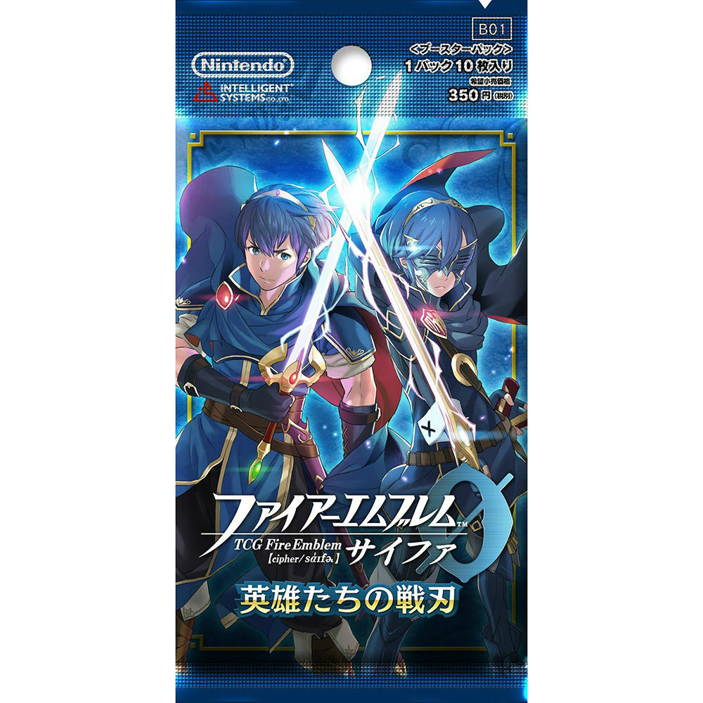 【新品即納】[TCG] (BOX)TCG ファイアーエムブレム0(サイファ) ブースターパック「英雄たちの戦刃」(16パック)(TCG-Z-FB1A)(20150625)