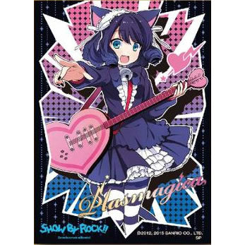 【新品即納】[TCG] キャラクタースリーブ SHOW BY ROCK!! シアン(ショウ・バイ・ロック)(EN-063) エンスカイ(20150612)