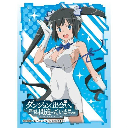 【新品即納】[TCG] きゃらスリーブコレクション マットシリーズ 「ダンジョンに出会いを求めるのは間違っているだろうか」 ヘスティア(No.MT127) ムービック(20150612)