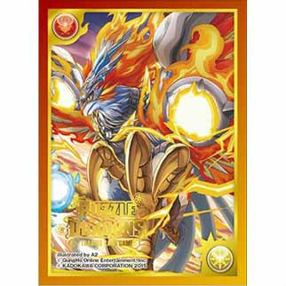 【新品即納】[TCG] パズル&ドラゴンズTCG カードスリーブ 白光炎隼神・ホルス KADOKAWA(PDL-06)(20150717)
