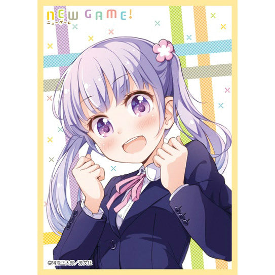 【新品即納】[TCG] きゃらスリーブコレクション マットシリーズ 「NEW GAME!」 涼風青葉A(No.MT132) ムービック(20150612)