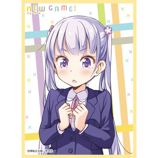 【新品即納】[TCG] きゃらスリーブコレクション マットシリーズ 「NEW GAME!」 涼風青葉B(No.MT133) ムービック(20150710)