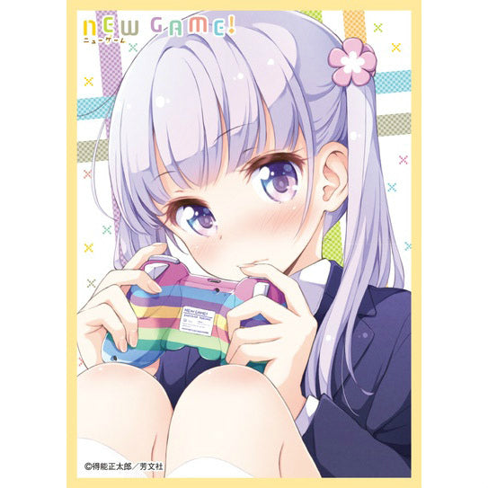 【新品即納】[TCG] きゃらスリーブコレクション マットシリーズ 「NEW GAME!」 涼風青葉C(No.MT134) ムービック(20150814)