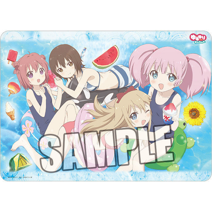 【新品即納】[TCG] キャラクター万能ラバーマット ゆるゆり なちゅやちゅみ! ブロッコリー(20150829)