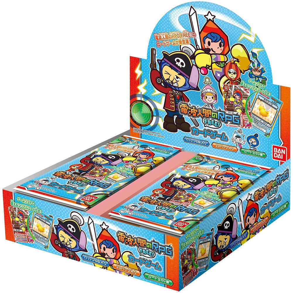 【新品即納】[TCG] (BOX)電波人間のRPG FREE! カードゲーム ブースターパック(DP01)(20パック)(20150808)