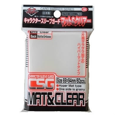 【新品即納】[TCG] カードバリアー キャラクタースリーブガード マット&クリアー(60枚入) KMC(20150726)