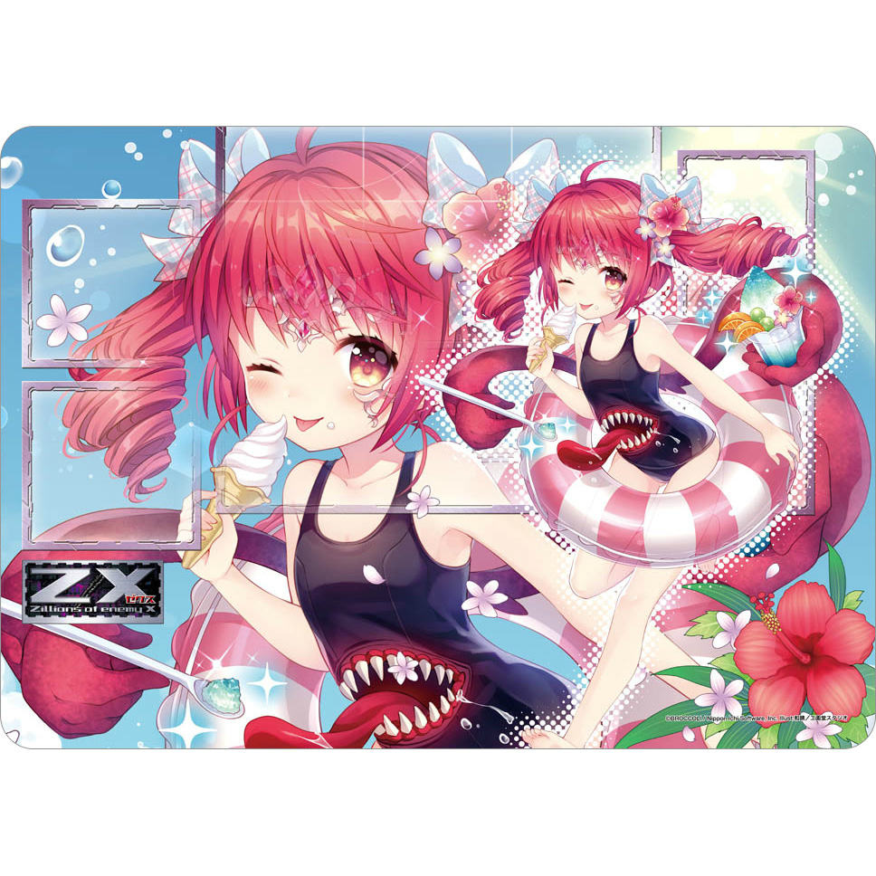 【新品即納】[TCG] ラバープレイマット ゼクス Z/X -Zillions of enemy X- 「海の家の覇者グラ」 ブロッコリー(20150829)
