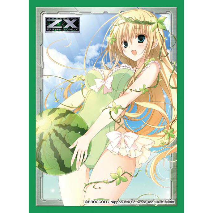 【新品即納】[TCG] キャラクタースリーブコレクション Z/X -Zillions of enemy X- 「真夏の芽吹きバジル」 ブロッコリー(20150829)