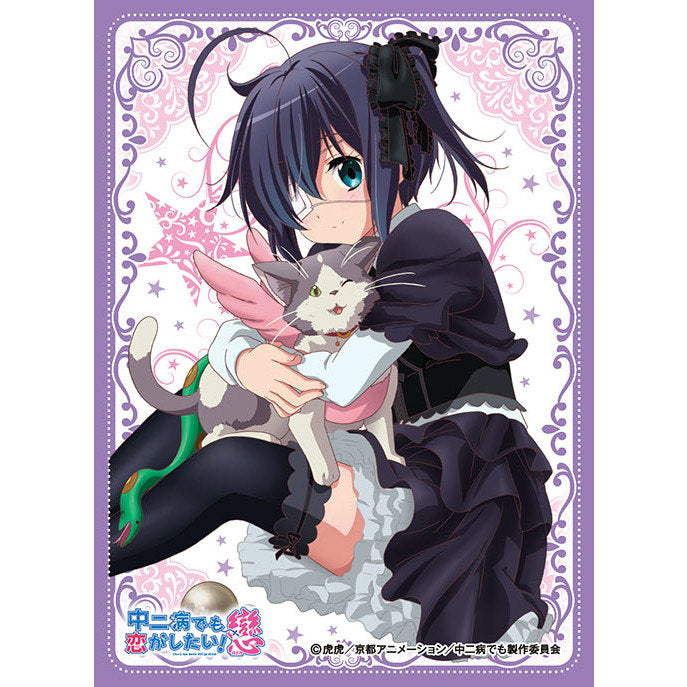 【新品即納】[TCG] キャラクタースリーブ 中二病でも恋がしたい!戀 小鳥遊六花B(EN-105) エンスカイ(20150904)