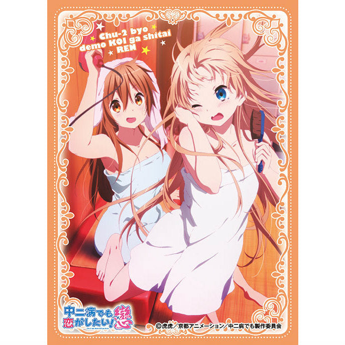 【新品即納】[TCG] キャラクタースリーブ 中二病でも恋がしたい!戀 森夏&早苗(EN-107) エンスカイ(20150904)