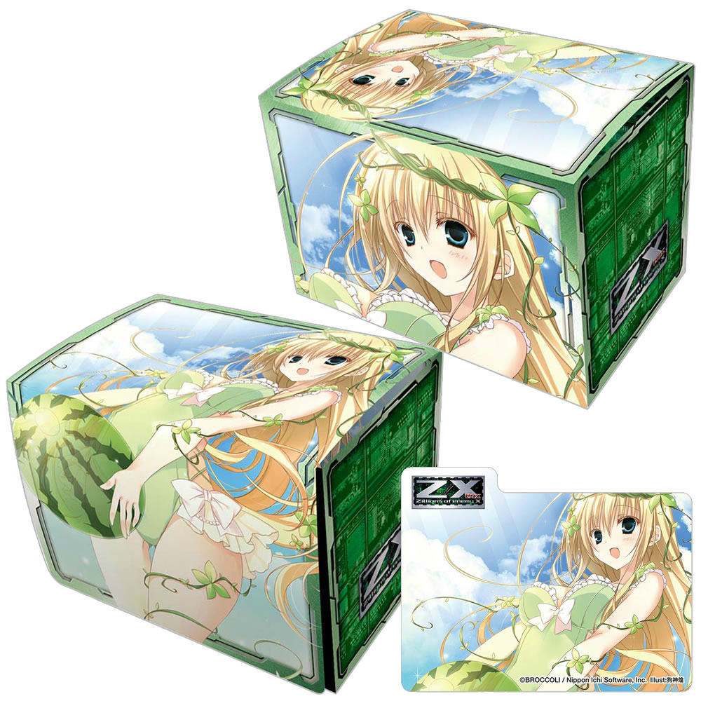 【新品即納】[TCG] キャラクターデッキケースコレクションMAX Z/X -Zillions of enemy X- 「真夏の芽吹きバジル」 ブロッコリー(20150919)