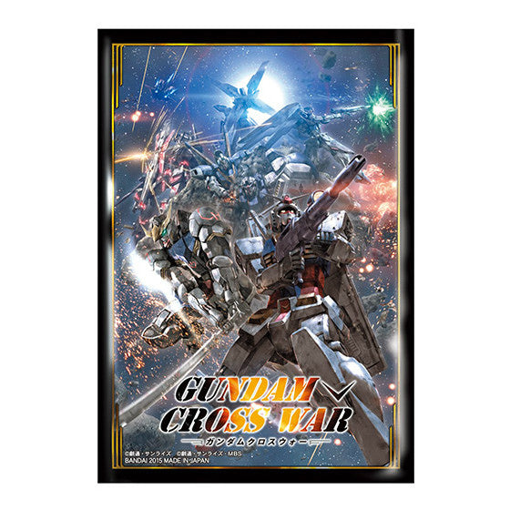 【新品即納】[TCG] GUNDAM CROSS WAR(ガンダムクロスウォー) オフィシャルスリーブ(GCW-S01)(20151016)