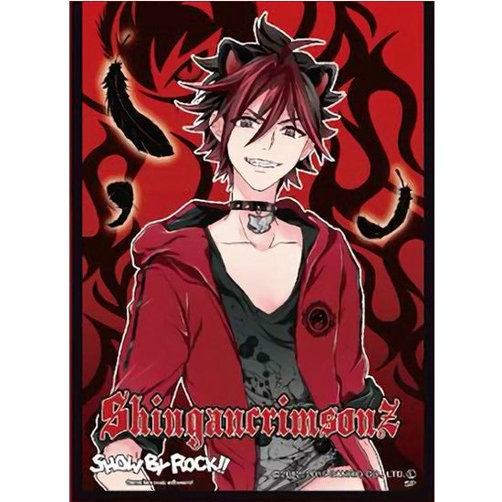 【新品即納】[TCG] キャラクタースリーブ SHOW BY ROCK!!(ショウバイロック!!) クロウ エンスカイ(EN-132)(20151023)