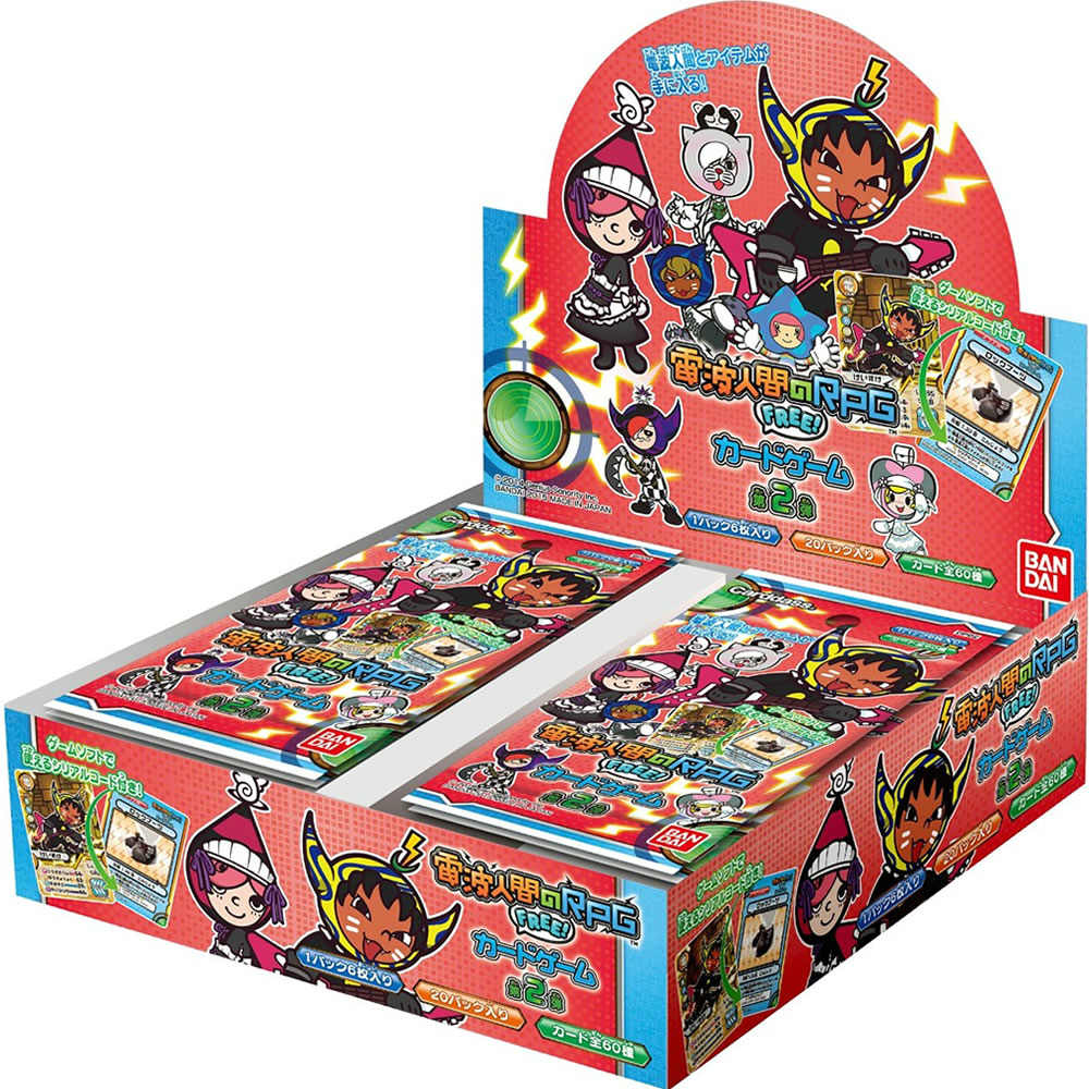 【新品即納】[TCG] (BOX)電波人間のRPG FREE! カードゲーム 第2弾 ブースターパック(DP02)(20パック)(20151107)
